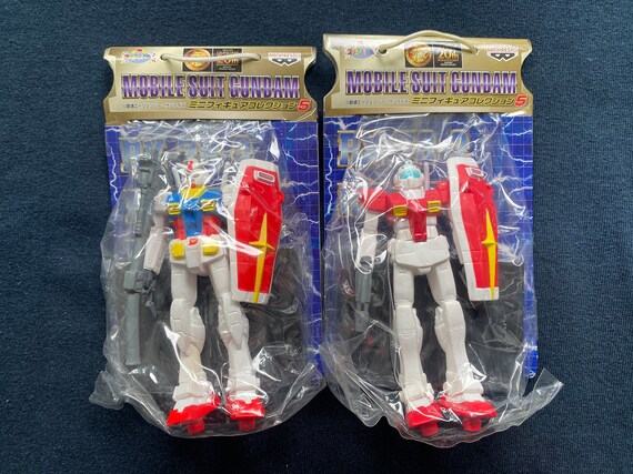 Vintage 1999 Banpresto Super Robot Mobile Suit Gundam Part 5 Set 5