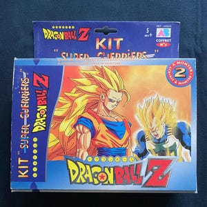 Vintage 1989 AB Toys DragonBall Z Super Guerriers SS3 Super Saiyan 3 Son Goku Model Kit Figure Rare Dragon Ball GT Kai Rare