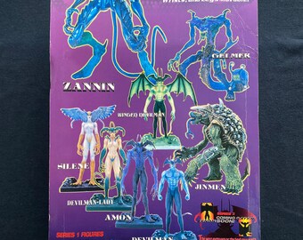 Vintage 1999 Devilman Zannin Action Figure: Glow in the Dark, MIB