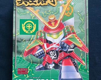 Vintage 1990 Bandai Musha Macross SD BB Senshi Valkyri VF-1S Model Figure Robotech Japan Rare New
