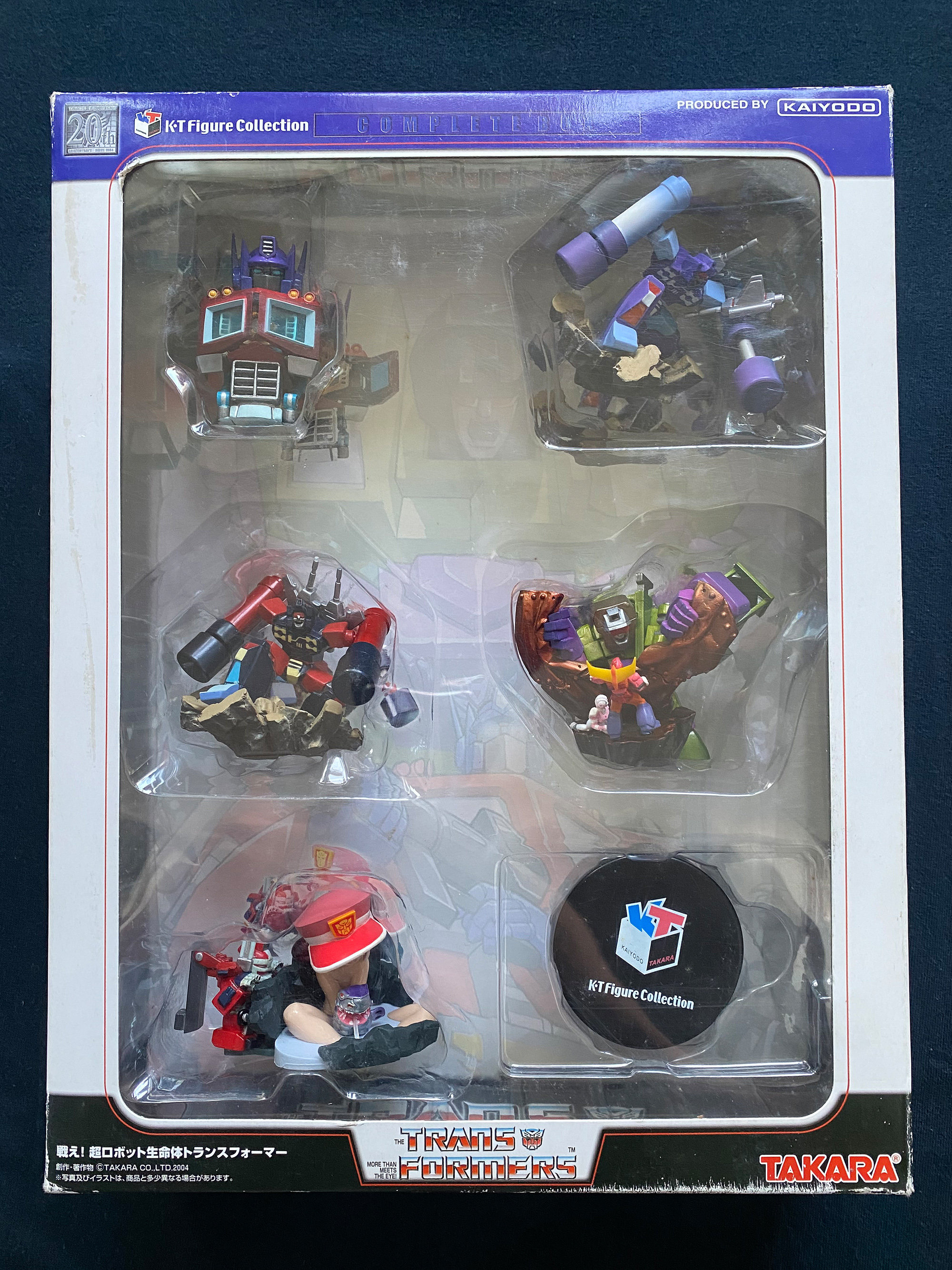 Vintage 2004 Takara Kaiyodo Transformers K-T 20th Collection
