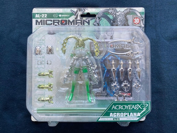 Vintage 2004 Takara Microman Micronauts Acroyear X AL-22 Acroplana