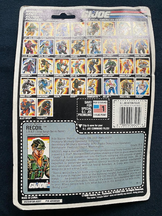 アクションマン　GIジョー イギリス阪　ヴィンテージ　パリトイ社 FIG]エクスクイジット ミニ スネークアイズ G.I.Joe(G.I.ジョー) 1/18