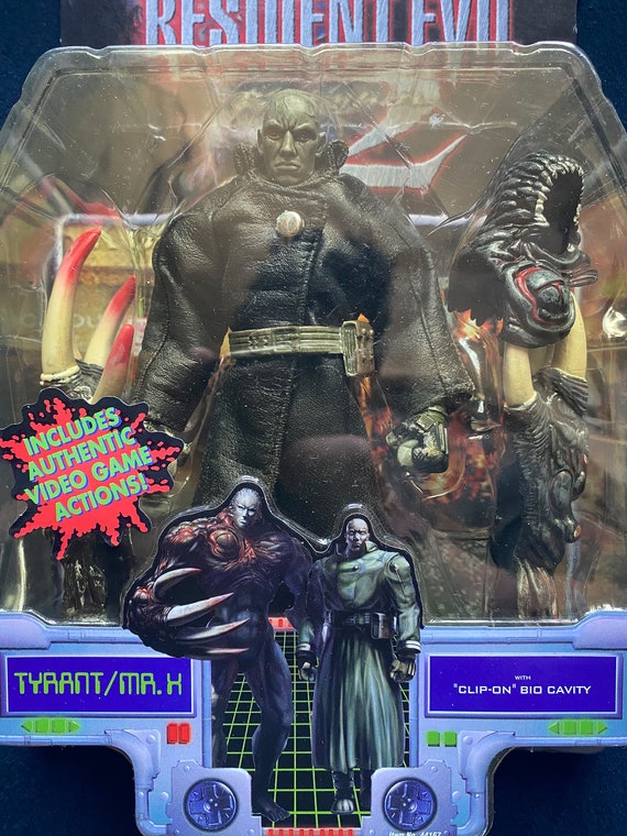 Vintage 1998 Capcom Resident Evil 2 Platinum Tyrant Mr.x Bio Vintage 1998 Capcom Resident Evil 2 Platinum Tyrant Mr.x Bio