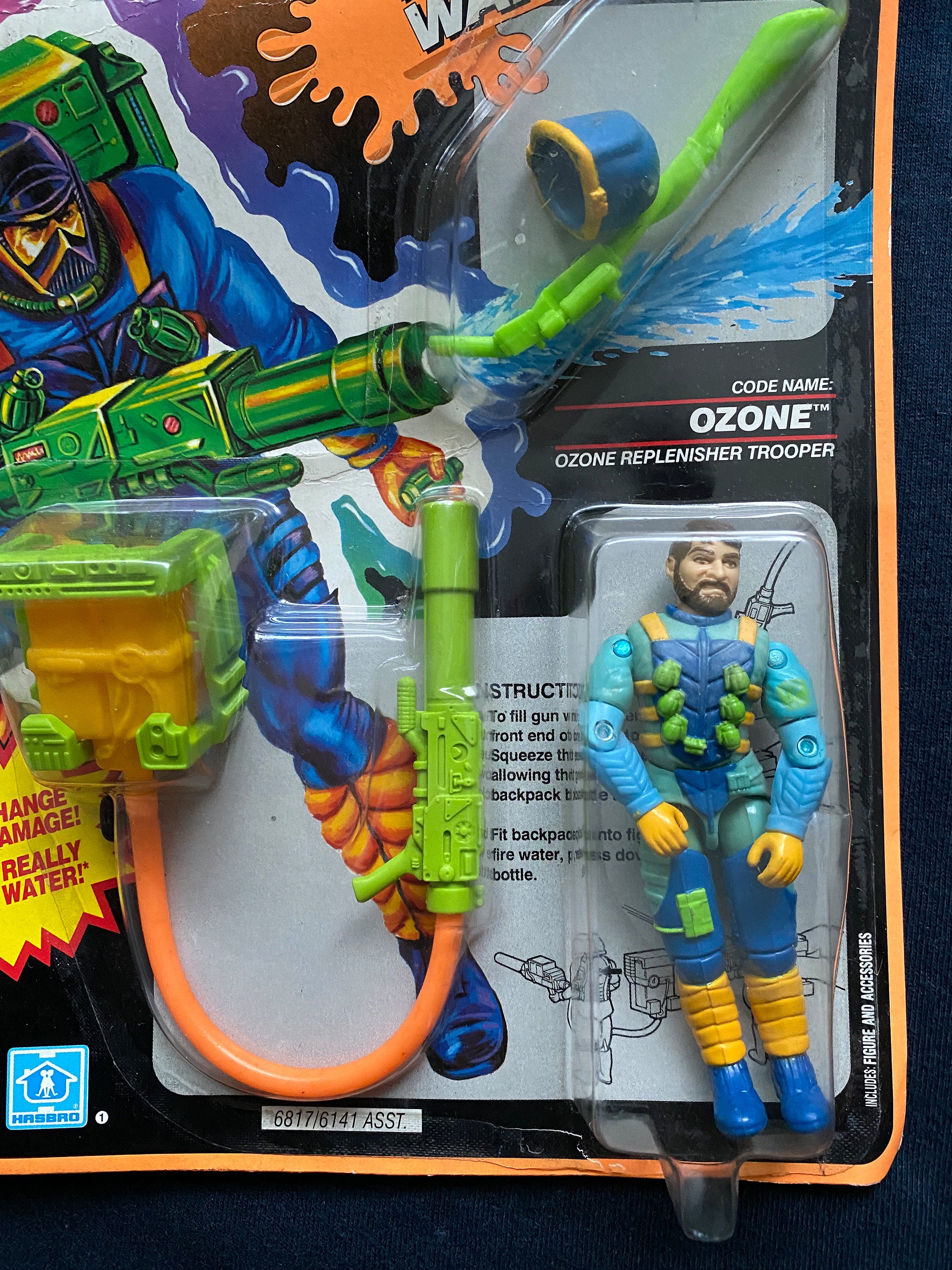 Vintage 1990 GI Joe A Real American Hero ECO Warriors Ozone