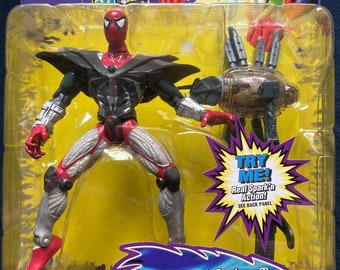 激レア！スパイダーマン Electro Spark キャプテン・アメリカ Spider-Man Electro Spark Captain America Figure - Walmart.com