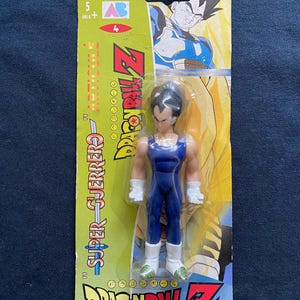 Vintage 1989 AB Toys DragonBall Z Super Guerriers Vegeta Figure Rare Dragon Ball GT Kai Rare