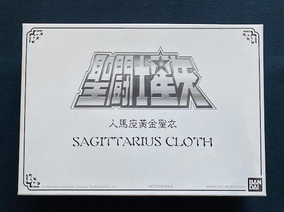 Figurine Saint Seiya Sagittarius Seiya – Bandai Asia 2006 – Vintage HK – NEUF