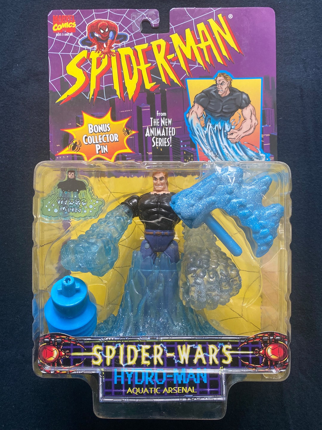 スパイダーマン アクションフィギュア ヴィンテージ 1996 トイビズ コミック スパイダーマン