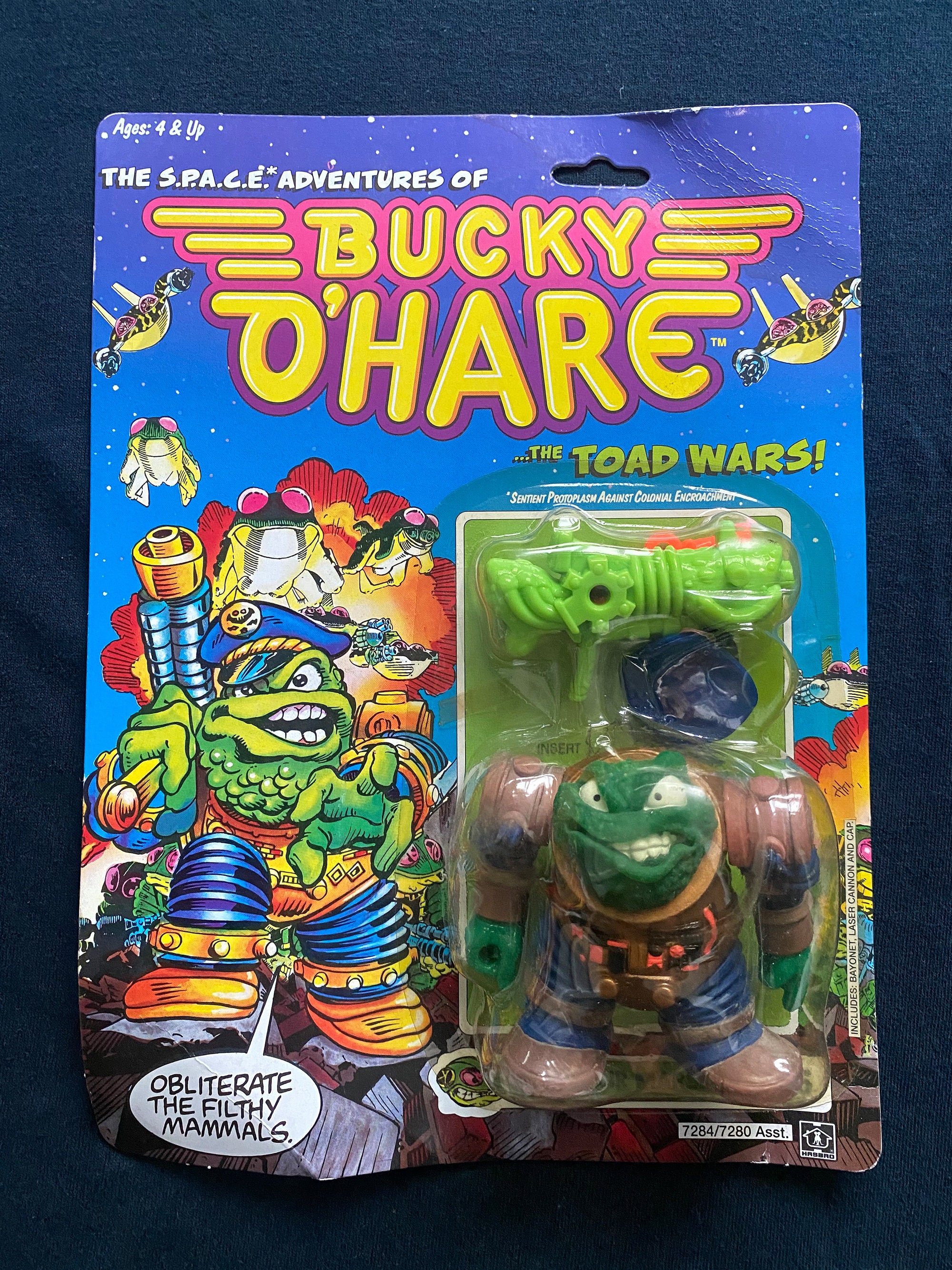 バッキーオヘア　ヴィンテージフィギュア　2種 Bucky O'hare Figure (2) / バッキーオヘア - TOYS & JUNKS HAKIDAME