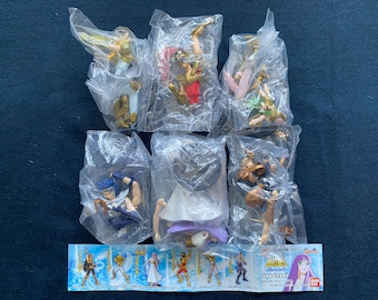 5 Figurines BANDAÏ Saint Seiya Les Chevaliers Du Zodiaque – Collection Plastique Neuve