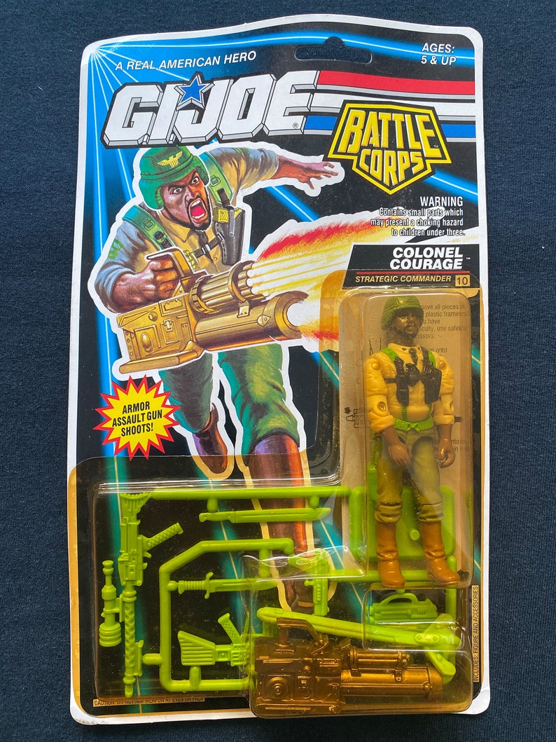 Colonel Courage Used 1992 GI Joe Action Figure Used Colonel Courage Used 1992 GI Joe Action Figure Used