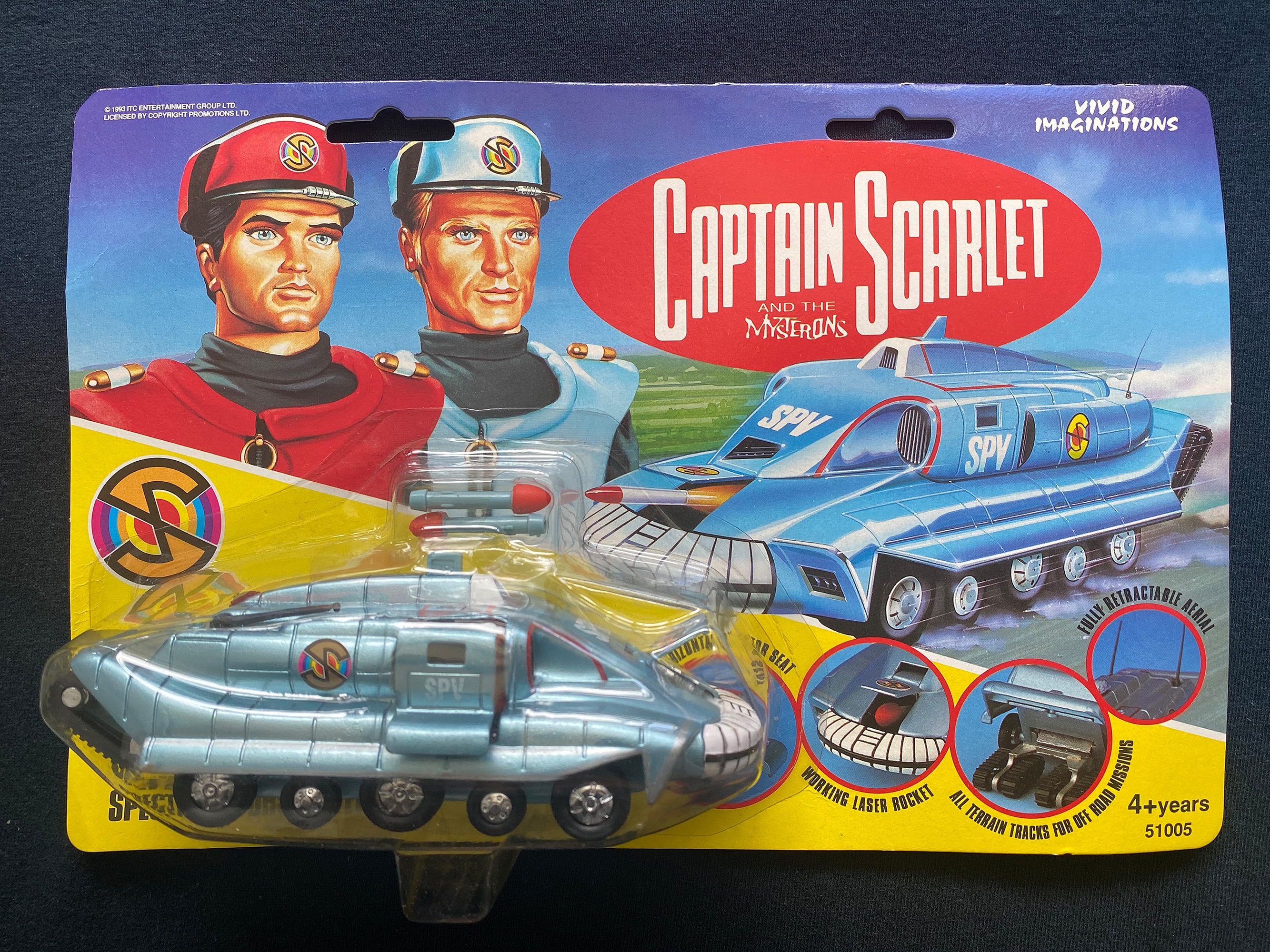 Vintage 1993 Vivid Imaginations Captain Scarlet and the - Etsy Canada