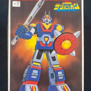 Jahrgang 1981 Bandai Taiyo Senai Sun Vulcan Super Roboter Plastic Model Kit Figur Japan Rare
