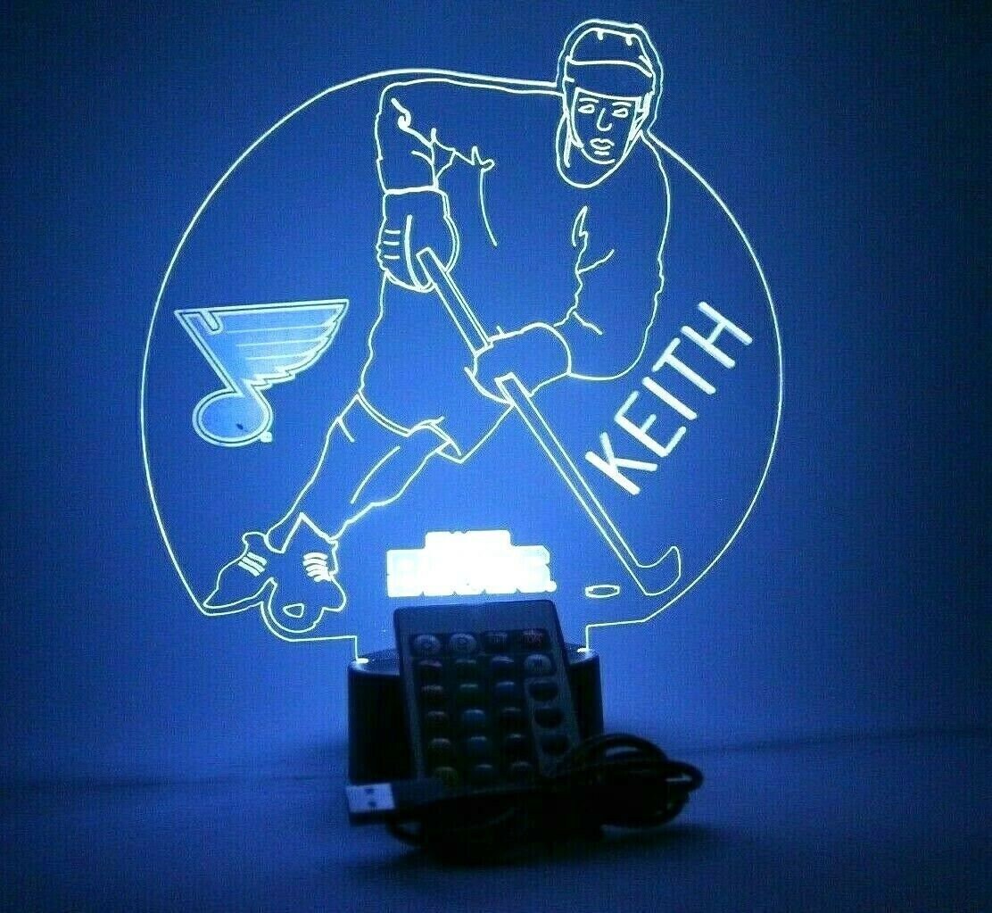 NHL St. Louis Blues LED Neon Sign in 2023