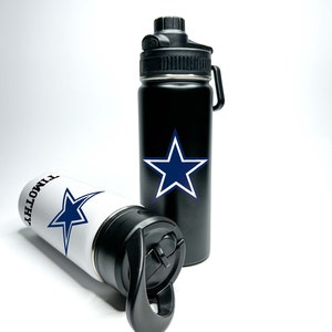 Officially Licensed Dallas Cowboys 26oz Flex Bottle - Black