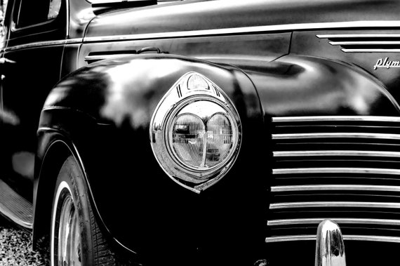 1940 Plymouth Business Coupe, Photograph, Side View - Etsy