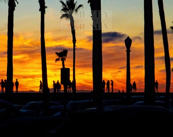 Newport Beach California Sunset/Balboa Peninsula/Pacific Ocean Sunset