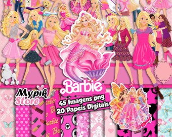 barbie stencil set