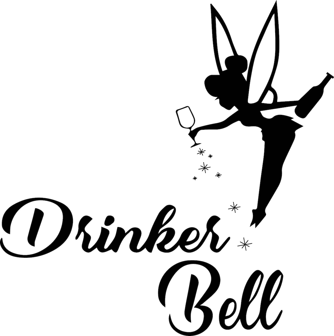 Tinkerbell Svg File Svg Cutting File Disney Svg File Svg Etsy Australia