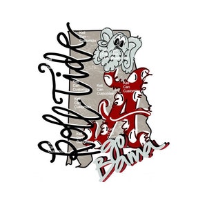 Roll Tide Go Bama PNG Digital Image Instant Download