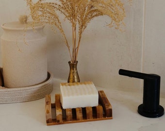 Natural Bamboo Soap Dish | Zero Waste Soap Saver
