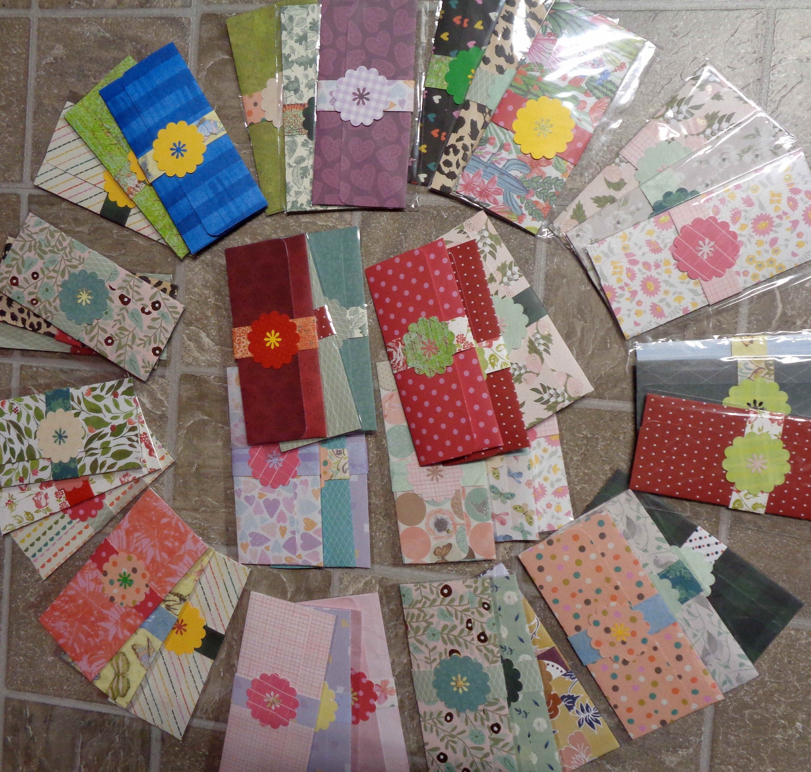 Decorative Gift Envelopes / Set of 3 / Cash Money Envelopes / Etsy