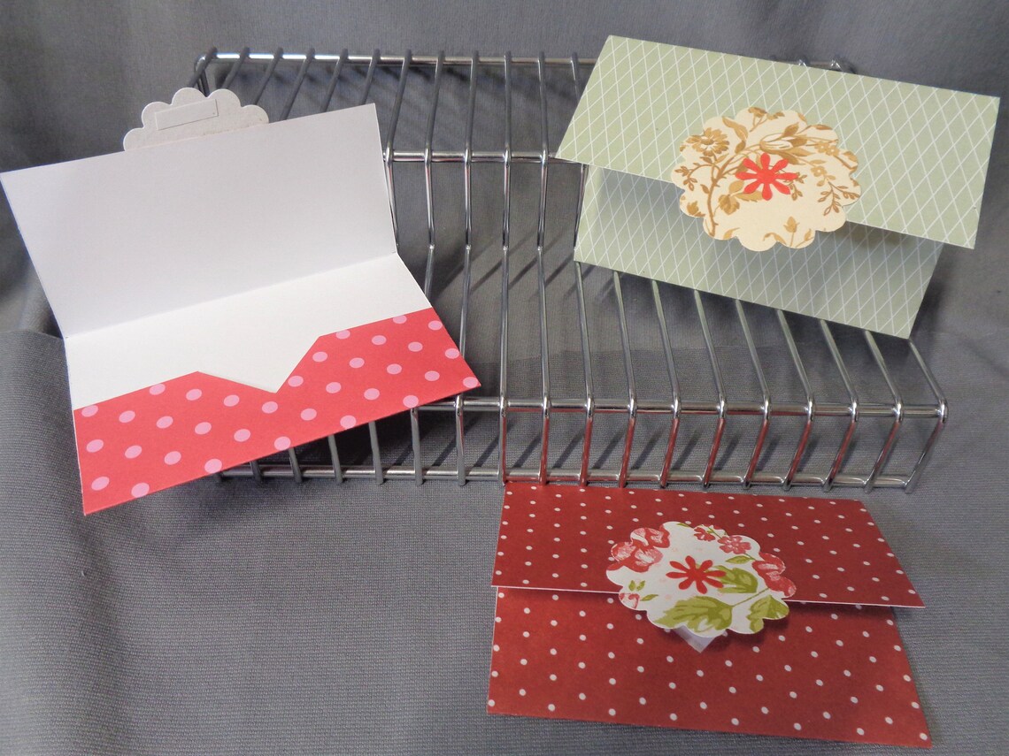 Gift Card Envelope / Set of 3 / Decorative Gift Envelopes / Etsy