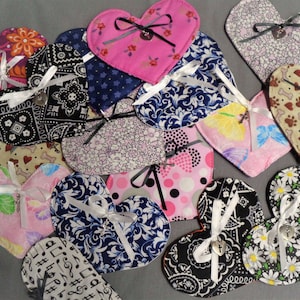 Prayer Heart / Pocket Prayer Quilt / Inspirational Gift / Strength / Encouragement / Fabric Heart / Small Mailable Gift / Fabric Heart