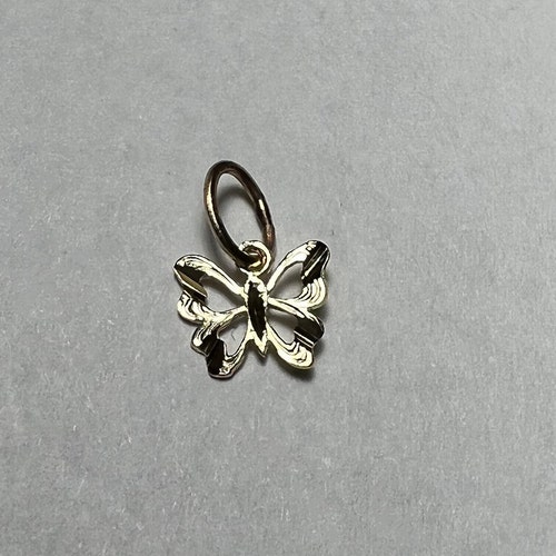 14k Solid Yellow Gold Heart Gold Heart Charm Pendant - Etsy