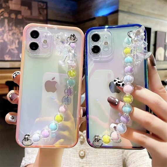 Iphone Case With Chain Cute Iphone 14 13 12 11 Pro Case Etsy