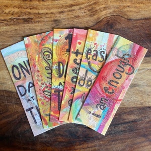 Bookmarks with Positive Affirmations