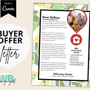 Plantilla de carta de oferta para comprador, comprador de vivienda, carta de oferta de vivienda, carta al vendedor, oferta de comprador de vivienda, carta de solicitud, marketing inmobiliario