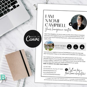 Just Sold Flyer, I Just Sold Your Neighbors House, Real Estate Farming Letter, Realtor Lead Generation, Seller Prospecting, Realtor Tools