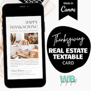 Fall Digital Textable Card for Real Estate, Textable Pumpkin Spice, Fall Real Estate Marketing, Autumn, Canva Real Estate Marketing