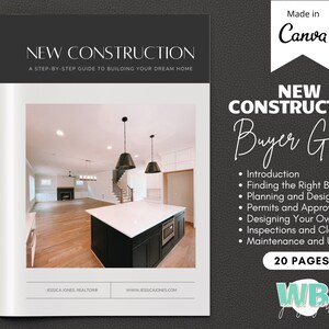 New Construction Guide, New Construction Buyer Guide, Real Estate New Construction, Real Estate Marketing, Realtor New Home, Home Builder