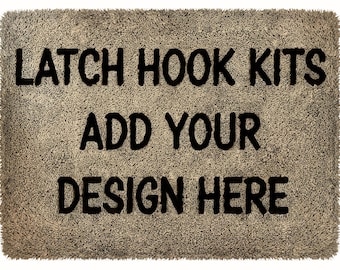 Photo Customization Latch Hook Kit DIY Rug Cushion Embroidery All Materials Included