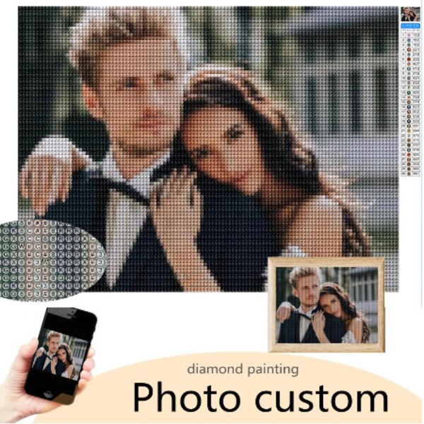 Crystal Rhinestone Diamond Painting Kit Etsy