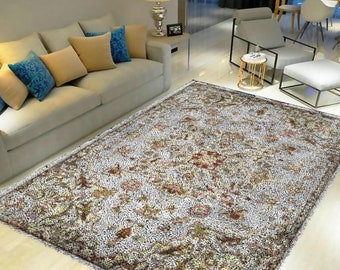 Latch Hook Rug Kit: Bohemian Retro Carpet DIY Craft