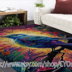 New  Latch Hook Kits, Large Latch Hook Rug Kit for Adults Latch Hook Kits with Printed Canvas /Multi functional/tapestry/carpet/gift/ Decor