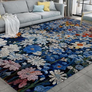 Kit di ganci a forma di fiore, kit di grandi tappeti con ganci a forma di per adulti, kit di ganci a forma di con decorazione natalizia in tela stampata