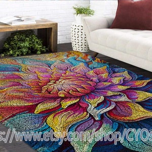 Latch Hook Kits, Large Latch Hook Rug Kit for Adults Latch Hook Kits with Printed Canvas /Multi functional/tapestry/carpet/gift/ Decoration