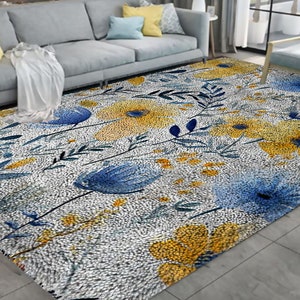 Kit di ganci a forma di fiore, kit di grandi tappeti con ganci a forma di per adulti, kit di ganci a forma di con decorazione natalizia in tela stampata