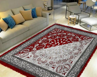 Latch Hook Rug Kit: Bohemian Retro Carpet DIY Craft