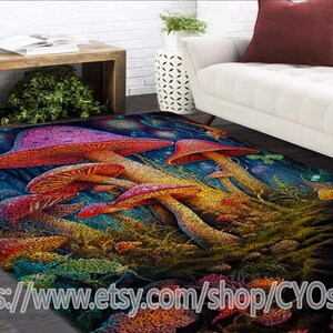 New  Latch Hook Kits, Large Latch Hook Rug Kit for Adults Latch Hook Kits with Printed Canvas /Multi functional/tapestry/carpet/gift/ Decor