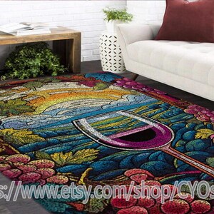 New  Latch Hook Kits, Large Latch Hook Rug Kit for Adults Latch Hook Kits with Printed Canvas /Multi functional/tapestry/carpet/gift/ Decor
