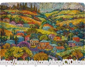 Rug Making Latch Hooking Kit | Xiangye Mountain Village