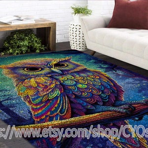 New  Latch Hook Kits, Large Latch Hook Rug Kit for Adults Latch Hook Kits with Printed Canvas /Multi functional/tapestry/carpet/gift/ Decor