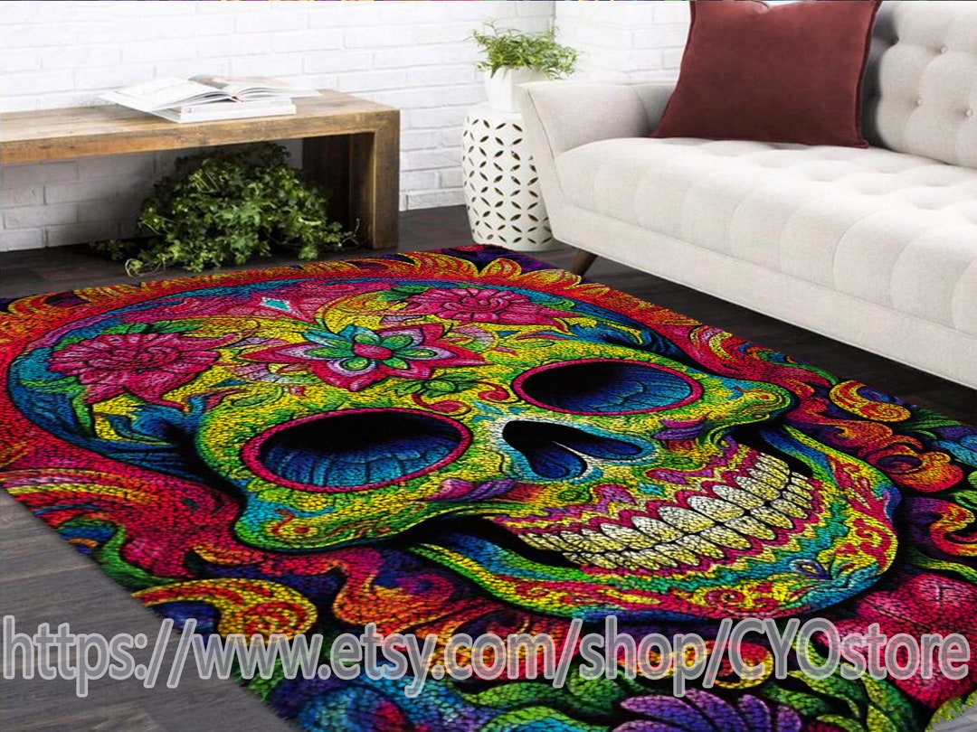 Latch Hook Rug Kits For Adults, Pre-Printed Tapestry Carpet Embroidery Set, Carpet Making Hobby Crafts:Home & Garden