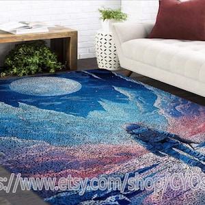 New  Latch Hook Kits, Large Latch Hook Rug Kit for Adults Latch Hook Kits with Printed Canvas /Multi functional/tapestry/carpet/gift/ Decor